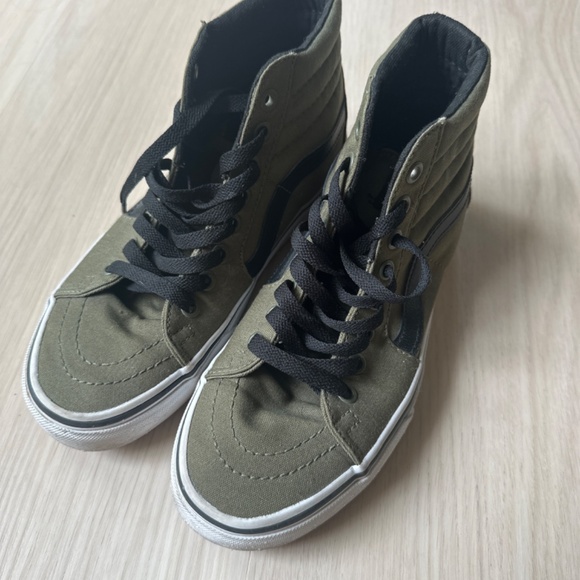 Army green Vans Sneakers - Picture 2 of 4